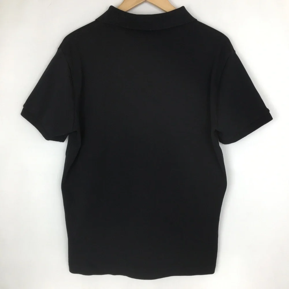 Polo Ralph Lauren Custom Slim Fit Polo Shirt Men's M Black Embroidered Pony Logo